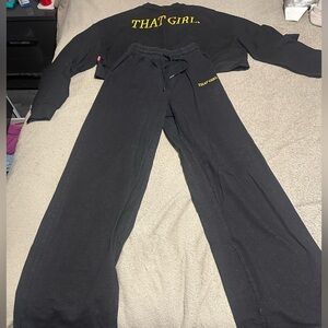 Minaa Monroe 'That Girl' Sweatshirt and Pants Set
